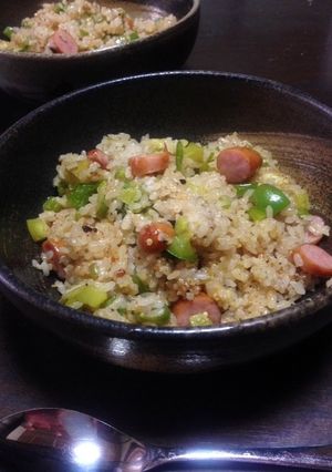 プレ農家めし◆簡単スパイシーチャーハン-レシピのメイン写真