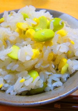 おにぎりにも！！コーン枝豆じゃこご飯-レシピのメイン写真