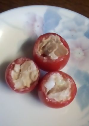 プチトマトのツナ詰め-レシピのメイン写真