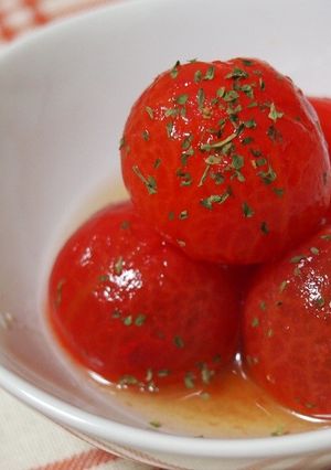 プチトマトの冷製小鉢-レシピのメイン写真