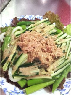 サラダうどん☆-レシピのメイン写真