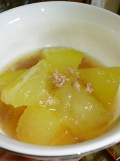 冬瓜の煮物(そぼろあんかけ)-レシピのメイン写真