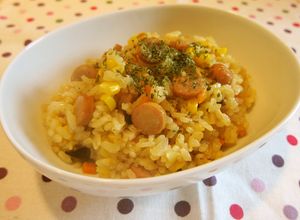 ＊炊飯器で楽チン♪炊き込みカレーピラフ＊-レシピのメイン写真