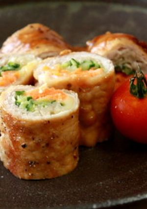 豚肉ハニーマスタードチーズロール★-レシピのメイン写真