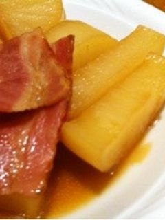大根とベーコンの煮物-レシピのメイン写真
