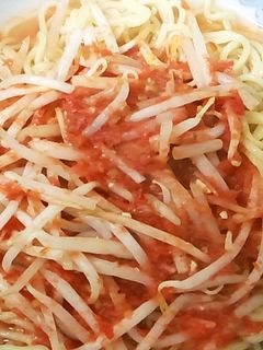 トマトともやしのラーメン-レシピのメイン写真