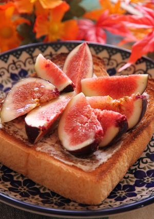 いちじくとクリームチーズのトースト-レシピのメイン写真