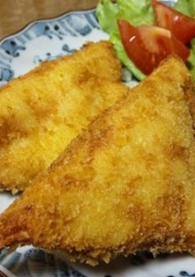 ハンペンの玉ねぎとツナのはさみ揚げ-レシピのメイン写真