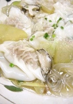 冬瓜のワンタン入りスープ-レシピのメイン写真