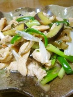 ザーサイと鶏肉の野菜炒め-レシピのメイン写真