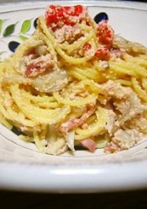 たらこのクリームパスタ-レシピのメイン写真