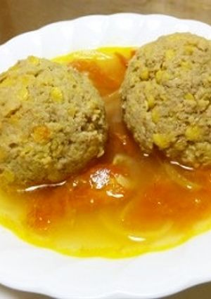 ペルシャ風レンズ豆の肉団子スープ-レシピのメイン写真