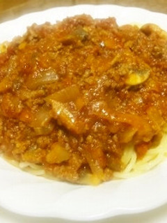 お野菜いっぱいミートソーススパゲッティ-レシピのメイン写真