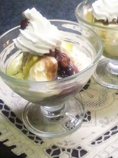 抹茶&小倉ミニパフェ~*-レシピのメイン写真