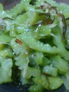 簡単 食べやすいゴーヤの漬物-レシピのメイン写真