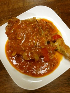 骨付きチキン☆トマト煮-レシピのメイン写真