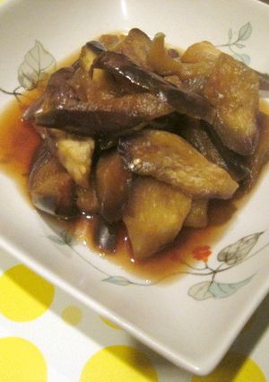 油を使用しないピリ辛なすの黒酢煮-レシピのメイン写真