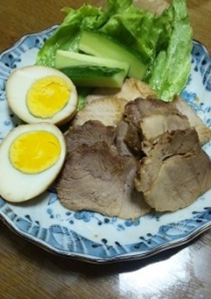 圧力鍋で簡単☆焼き豚と煮タマゴ-レシピのメイン写真