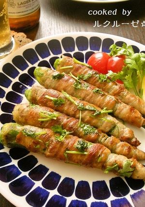 オクラの豚肉巻き☆エスニック風-レシピのメイン写真