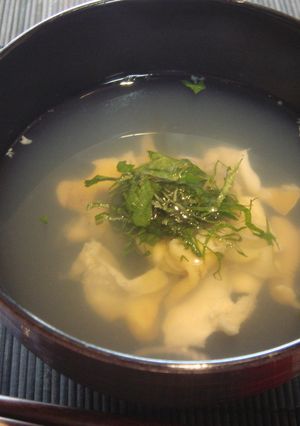 磯の香✿真ツブのお吸い物(おまけアリ)-レシピのメイン写真