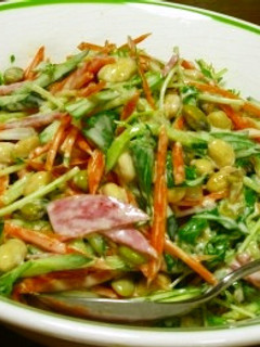 お豆のヘルシーサラダ♪-レシピのメイン写真