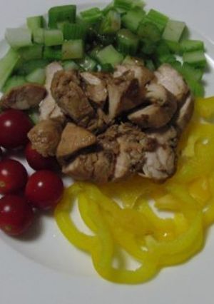鶏肉ササミのサラダ-レシピのメイン写真