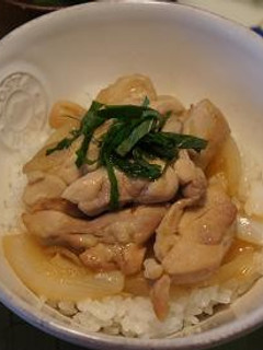 簡単! アッサリ鶏もも丼-レシピのメイン写真