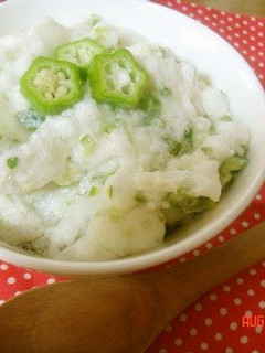 卵白消費!おくらのふわふわスープ-レシピのメイン写真