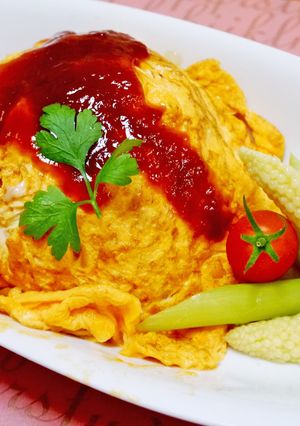 冷凍ご飯DEヨーグルト卵のオムライス★-レシピのメイン写真