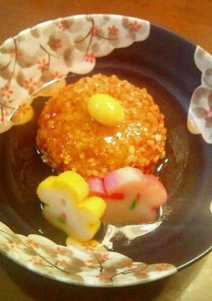 おうち料亭♪秋満開！あんかけ南瓜饅頭☆-レシピのメイン写真