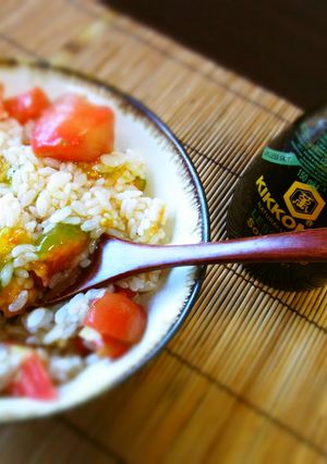 恥めし トマトごはん-レシピのメイン写真