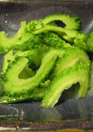 ゴーヤの胡麻風味酢の物-レシピのメイン写真