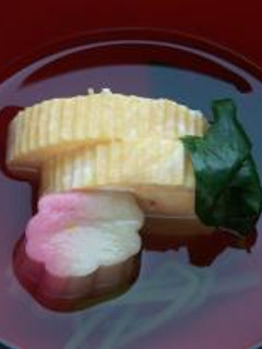 春のお吸い物(桜生麩)-レシピのメイン写真