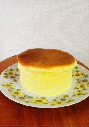 私のふわふわとろける✿スフレチーズケーキ-レシピのメイン写真