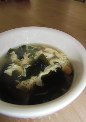 おくらとわかめのねばとろスープ♬-レシピのメイン写真