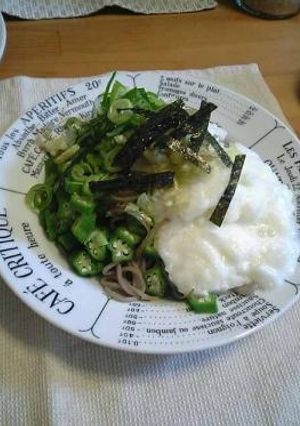 さっぱり食べよう♪ねばトロロそば-レシピのメイン写真