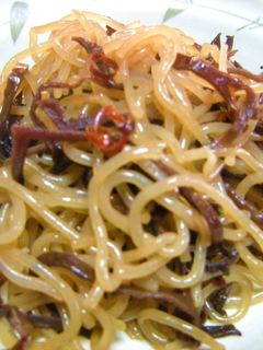 ★糸コンニャクとキクラゲのきんぴら★-レシピのメイン写真