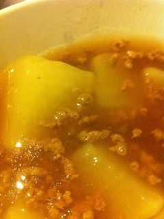 大根のひき肉あんかけ-レシピのメイン写真