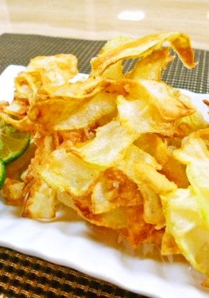 青パパイヤのスパイシー揚げ♪-レシピのメイン写真