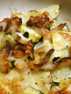 簡単ズッキーニのチーズ焼き-レシピのメイン写真