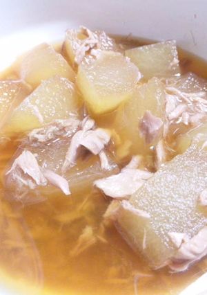冬瓜とツナ缶の煮物-レシピのメイン写真