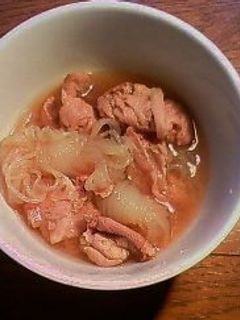 簡単☆10分ですき焼き風-レシピのメイン写真