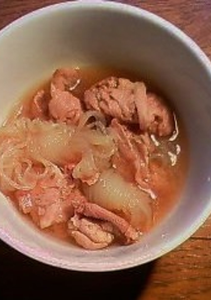 簡単☆10分ですき焼き風-レシピのメイン写真
