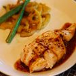 鶏胸肉のソテー ハニーマスタード