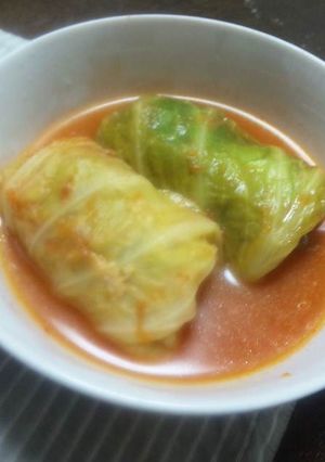 トマト風味のロールキャベツ-レシピのメイン写真