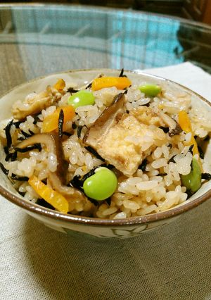 美味しく鉄分補給❣ひじきごはん-レシピのメイン写真