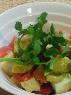 アボカドと豆腐のイタリアンサラダ-レシピのメイン写真