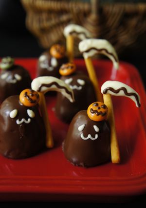 ハロウィンおやつ☠死神ちゃん☠-レシピのメイン写真
