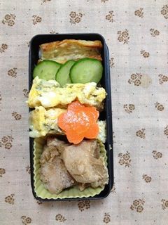 お弁当に♪茗荷とチーズレンジで卵焼き-レシピのメイン写真