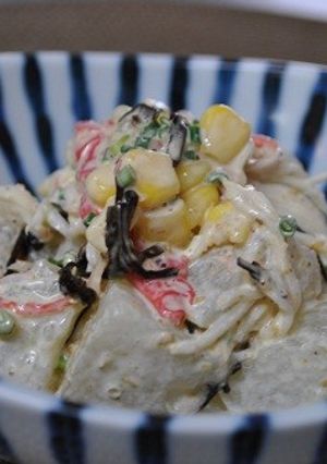 冬瓜とカニカマの塩昆布サラダ-レシピのメイン写真
